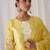 Round Neck Floral Embroidered Pure Cotton Straight Kurta with Trouser & Dupatta