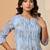 Women Floral Printed Tiered Pure Cotton Kurta with Trousers