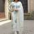 Women Pure Cotton Floral Embroidered Kurta Set With Trousers & Dupatta