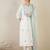 Women Floral Embroidered Cotton Kurta with Trousers & Dupatta