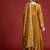 Floral Embroidered Pleated Zari Kurta With Trousers & Dupatta