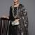 Women Floral Yoke Design Regular Thread Work Kurta with Trousers & With Dupatta