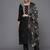 Women Floral Yoke Design Regular Thread Work Kurta with Trousers & With Dupatta