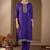 Women Ethnic Motifs Embroidered Regular Sequinned Kurta with Trousers & With Dupatta