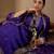 Women Ethnic Motifs Embroidered Regular Sequinned Kurta with Trousers & With Dupatta