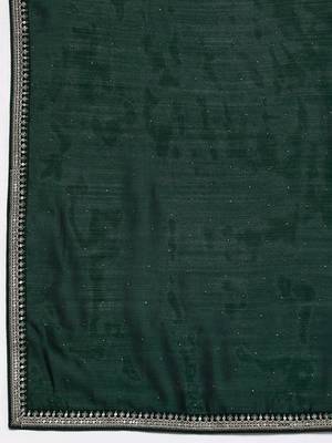 Women Floral Embroidered Regular Sequinned Kurta with Trousers & Dupatta 5