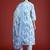Floral Printed Panelled Beads & Stones Pure Cotton Kurta With Trousers & Dupatta