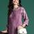 Printed Beads & Stones Kurta with Palazzos