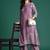 Printed Beads & Stones Kurta with Palazzos