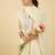 Floral Embroidered Mandarin Collar A Line Pure Cotton Kurta With Trouser &Dupatta