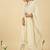 Floral Embroidered Mandarin Collar A Line Pure Cotton Kurta With Trouser &Dupatta