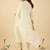 Floral Embroidered Mandarin Collar A Line Pure Cotton Kurta With Trouser &Dupatta
