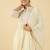 Floral Embroidered Mandarin Collar A Line Pure Cotton Kurta With Trouser &Dupatta