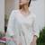 Floral Embroidered Thread Work Kurta with Trousers & Dupatta