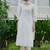Floral Embroidered Thread Work Kurta with Trousers & Dupatta
