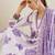 V-Neck Floral Printed Panelled Pure Cotton Kurta Set