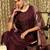 Floral Embroidered Thread Work Kurta With Trousers & Dupatta