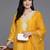 Women Yoke Design Regular Mirror Work Kurta with Trousers & Dupatta