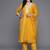 Women Yoke Design Regular Mirror Work Kurta with Trousers & Dupatta