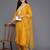 Women Yoke Design Regular Mirror Work Kurta with Trousers & Dupatta