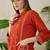 Ethnic Motifs Embroidered Thread Work Pure Cotton Kurta With Trouser