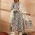 Women Floral Printed Regular Pure Cotton Kurta with Trousers & With Dupatta