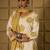 Floral Printed V-Neck Pure Cotton Straight Kurta With Salwar & Dupatta