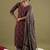 Floral Printed V-Neck Pure Cotton Straight Kurta with Salwar & Dupatta