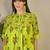 Women Floral Printed Tiered Pure Cotton Kurta with Trousers