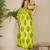 Women Floral Printed Tiered Pure Cotton Kurta with Trousers