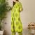 Women Floral Printed Tiered Pure Cotton Kurta with Trousers