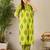 Women Floral Printed Tiered Pure Cotton Kurta with Trousers