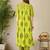 Women Floral Printed Tiered Pure Cotton Kurta with Trousers