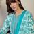 Floral Printed Straight Kurta With Trousers & Dupatta