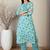 Floral Printed Straight Kurta With Trousers & Dupatta