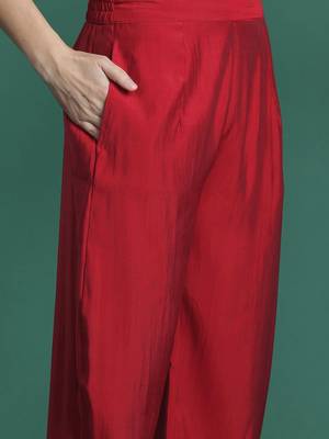 Ethnic Motifs Kurta with Trousers & Dupatta 4