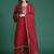 Ethnic Motifs Kurta with Trousers & Dupatta