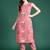 Floral Printed Pure Cotton Kurta with Trousers