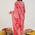 Floral Printed Thread Work Straight Kurta with Trousers & Dupatta