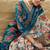 Women Floral Printed Regular Mirror Work Kurta with Trousers & With Dupatta