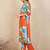 Floral Printed Straight Kurta With Trousers