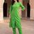 Women Regular Thread Work Kurta with Trousers