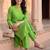 Women Regular Thread Work Kurta with Trousers