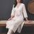 Women Floral Embroidered Regular Thread Work Kurta with Trousers