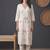 Women Floral Embroidered Regular Thread Work Kurta with Trousers