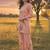 Women Floral Printed Regular Sequinned Linen Kurta with Palazzos