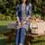 Women Bandhani Embroidered Regular Thread Work Kurta with Trousers