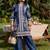 Women Bandhani Embroidered Regular Thread Work Kurta with Trousers