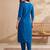 Women Ethnic Motifs Embroidered Regular Thread Work Kurta with Trousers