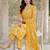 Women Floral Printed Regular Mirror Work Kurta with Trousers & With Dupatta